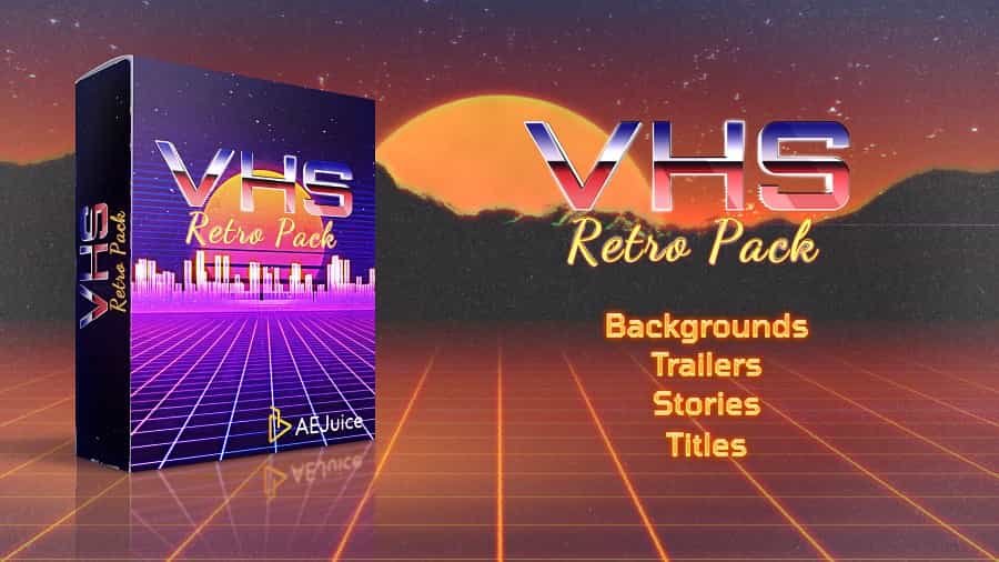 AEJuice VHS Retro Pack