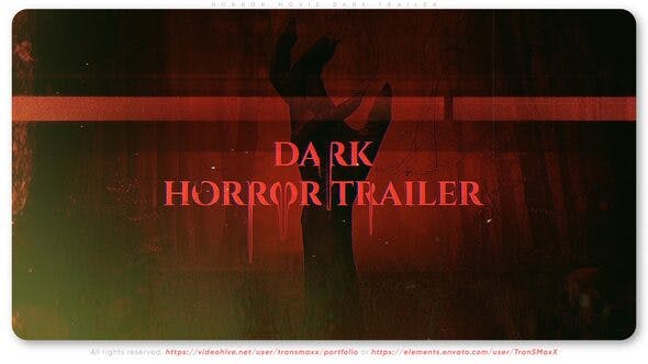 Videohive 39825417 Horror Movie Dark Trailer