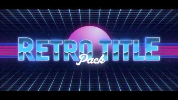 Videohive 20153270 Retro Titles Pack