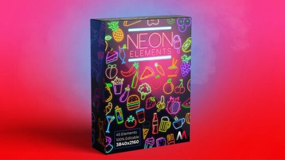 Videohive 38949402 Neon Elements