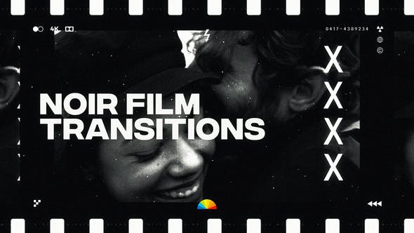 Videohive 38819523 Film Noir Transitions