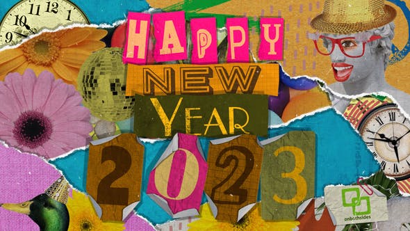 Videohive 41937123 New Year Collage Opener