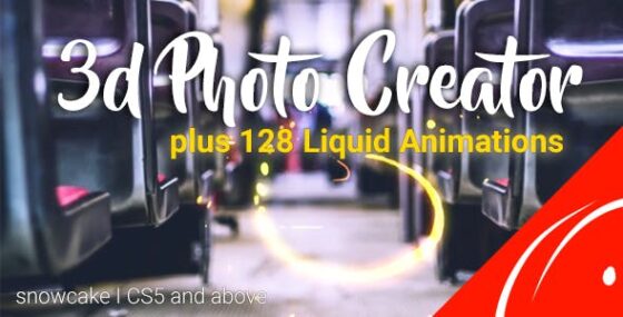 Videohive 13709979 3d Photo Creator With Liquid FX Animations