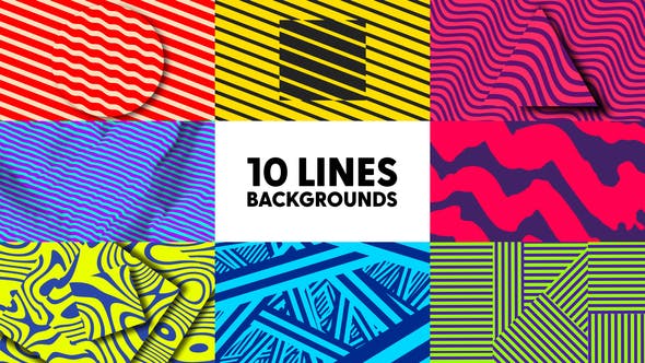 Videohive 42517649 Lines Backgrounds