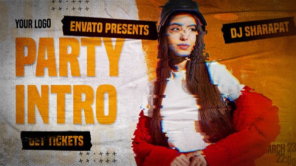 Videohive 43224149 Music Party Intro I Hip Hop Opener