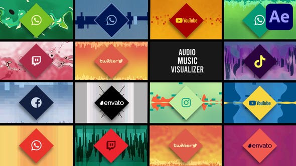 Videohive 44196501 Audio Music Visualizer for After Effects