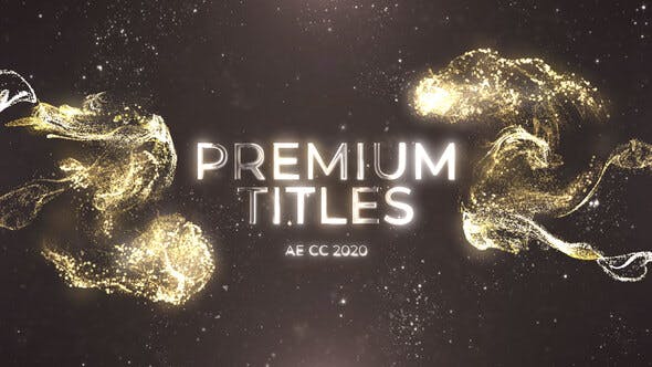 Videohive 43940633 Gold Premium Titles
