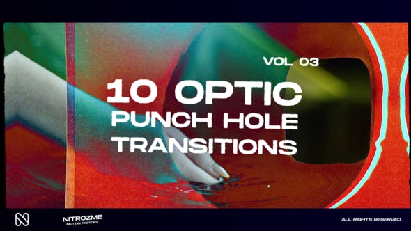 Videohive 44940783 Punch Hole Optic Transitions Vol. 03