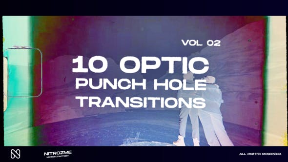 Videohive 44940775 Punch Hole Optic Transitions Vol. 02