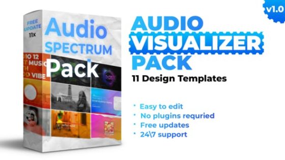 Videohive 44892232 Audio Visualizer Pack
