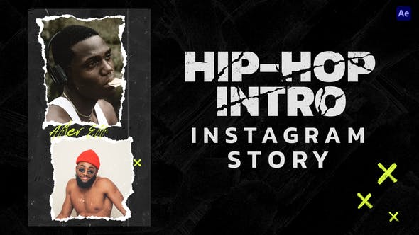Videohive 45486580 Hip-Hop Intro Story & Reels