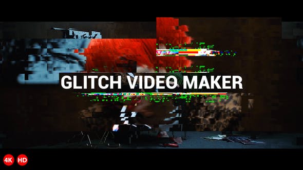 Videohive 22141525 Glitch Video Maker