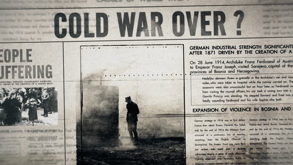 Videohive 45617373 Newspaper Vintage History Headlines Promo