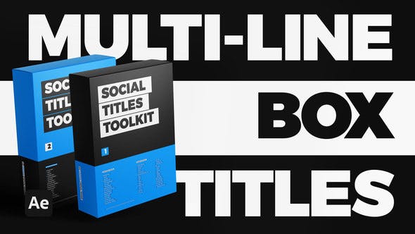 Videohive 45697675 Social Titles Toolkit