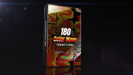 Videohive 46132817 Color Wave Transitions