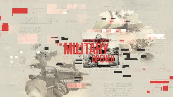 Videohive 22613210 Military Opener