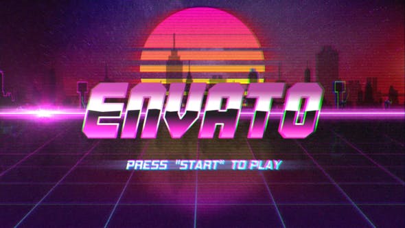 Videohive 22717155 Retro Future Logo