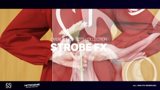 Videohive 46400133 Strobe Effects Overlays Collection Vol. 01