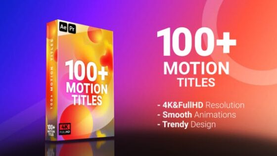 Videohive 21487267 Motion Titles