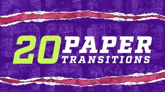 Videohive 46358587 Torn Paper Transitions