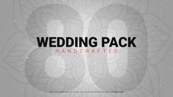 Videohive 46294281 Wedding Pack 80+ Handcrafted