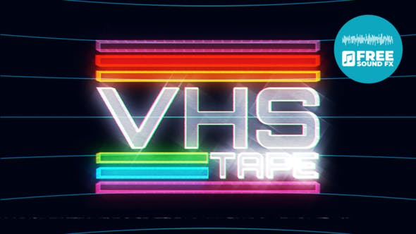 Videohive 47236547 VHS Logo