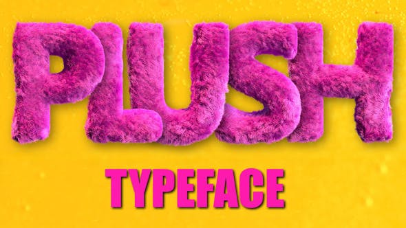 Videohive 46956671 Plush Typeface