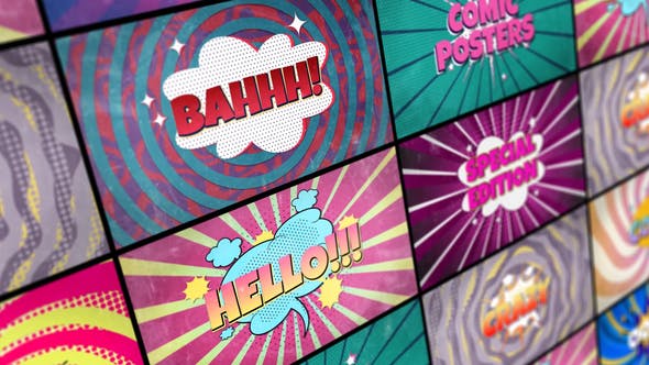 Videohive 47932152 Cartoon Posters