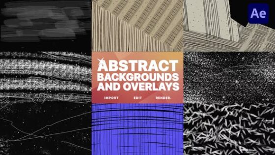 Videohive 48754576 Abstract Backgrounds And Overlays for After Effects