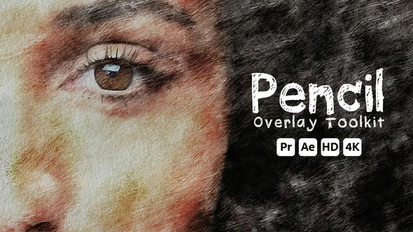 Videohive 49040323 Pencil Overlay Toolkit