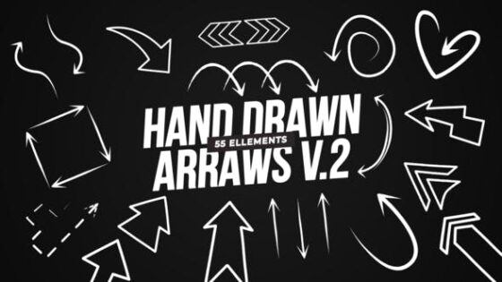 Videohive 49437433 Hand Drawn Arrows v.2