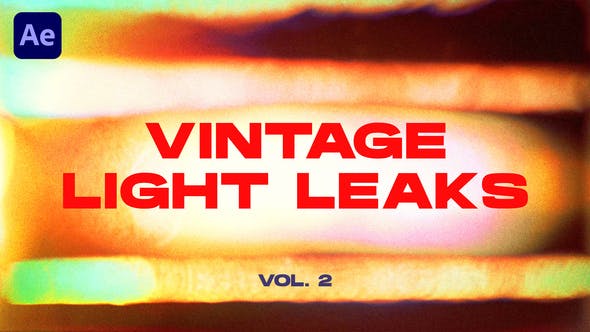 Videohive 48837387 Vintage Light Leaks Transitions VOL. 2