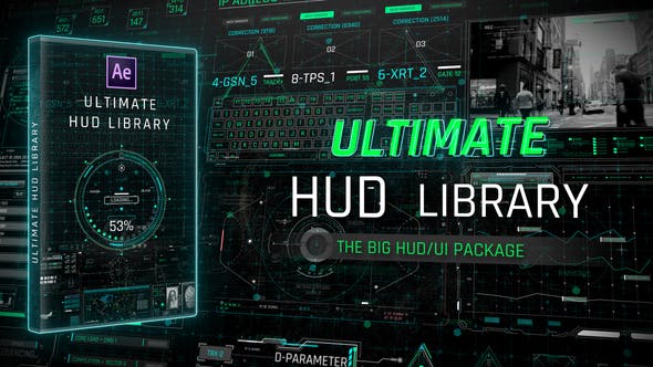 Videohive 40331876 Ultimate HUD Library