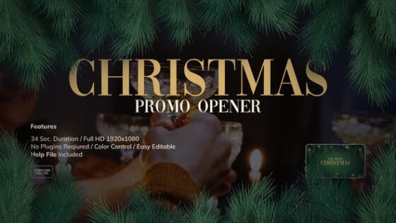 Videohive 49411285 Merry Christmas Promo