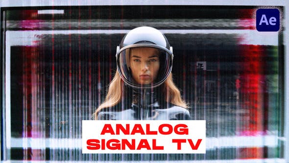 Videohive 49548397 Analog Signal TV Transitions