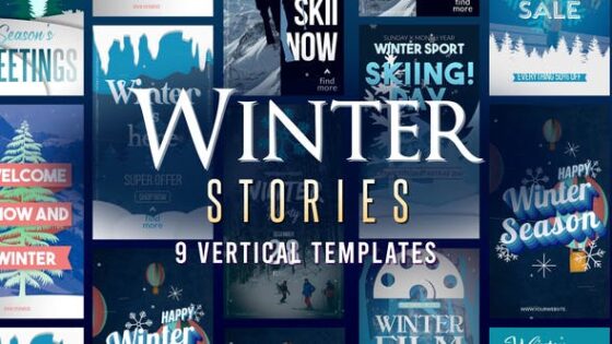 Videohive 49976159 Winter Season Stories