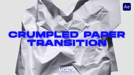 Videohive 50731757 Crumpled Paper Transitions VOL.2.