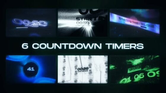 Videohive 51122234 6 Countdown Timer