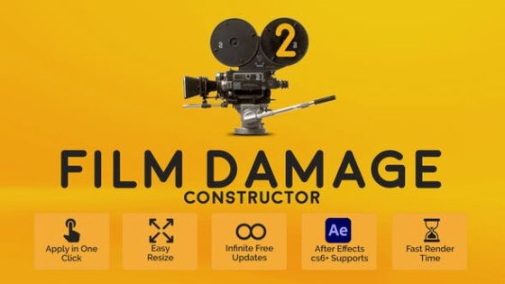 Videohive 51589343 Film Damage Constructor 2