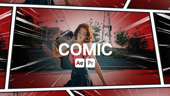 Videohive 51391617 Premium Overlays Comic