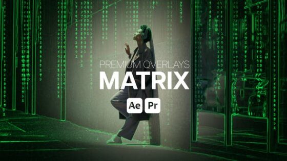 Videohive 51606153 Premium Overlays Matrix