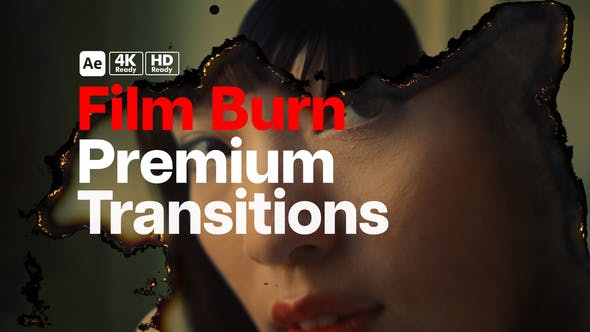 Videohive 51555334 Premium Transitions Film Burn