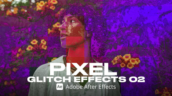 Videohive 54359729 Pixel Glitch Effect 02 Ae